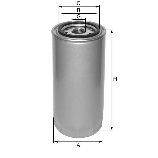 ZP3206F fuel filter (spin-on)