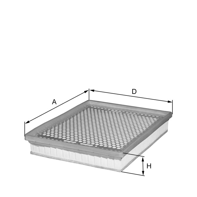 HP2280A Luftfilterelement