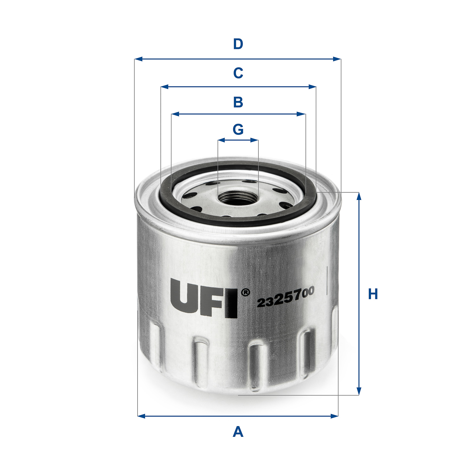 23.257.00 oil filter spin-on