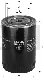 W 9066 oil filter