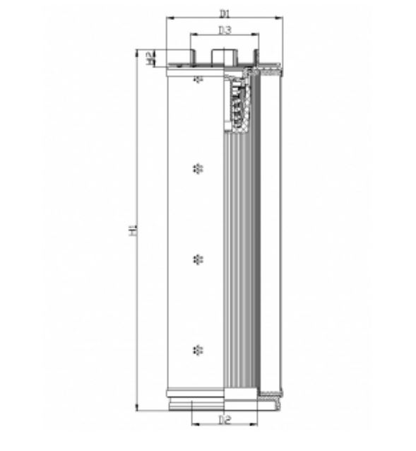 U562G03B3 Hydraulikfilterelement