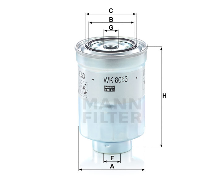 WK 8053 z fuel filter