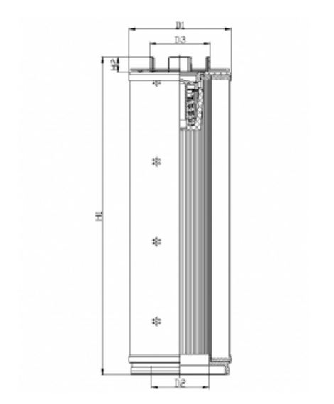 U562G01B3 Hydraulikfilterelement