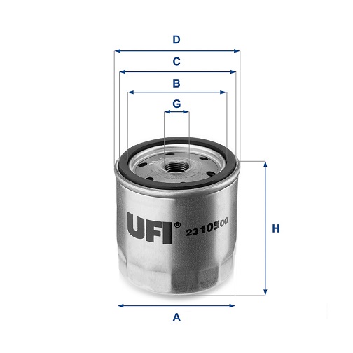 23.105.00 Ölfilter SpinOn